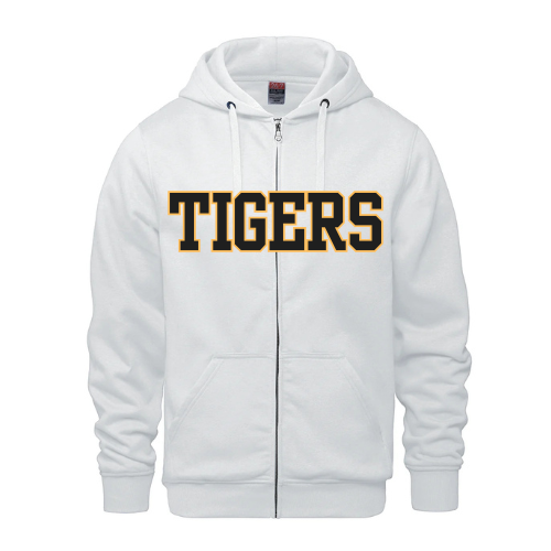 ST MATTHEW'S HIGH SCHOOL SURFER FULL ZIP HOODIE WITH FULL FRONT APPLIQUE