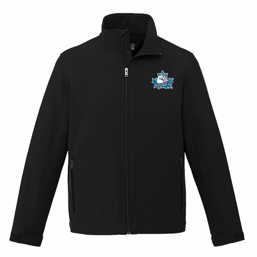 OTTAWA ICE CX2 LIGHTWEIGHT SOFTSHELL JACKET WITH EMBROIDERED LEFT CHEST LOGO
