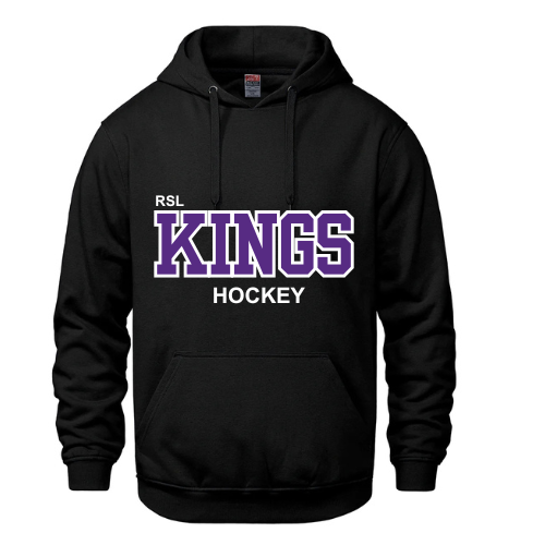 RIDEAU ST LAWRENCE KINGS CX2 VAULT HOODIE WITH FULL FRONT "MIDNIGHT" APPLIQUE