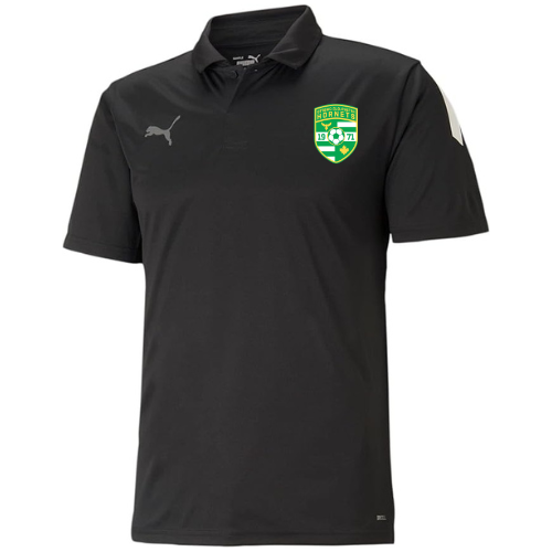 HORNETS PUMA POLO SHIRT WITH PRESS ON LOGO