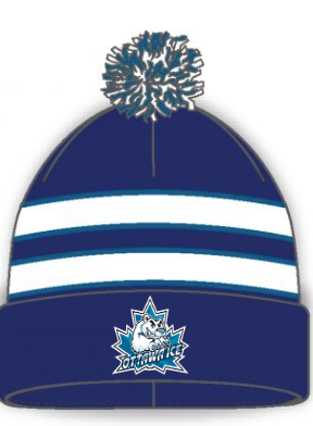 OTTAWA ICE AK POM POM HAT WITH EMBROIDERED LOGO