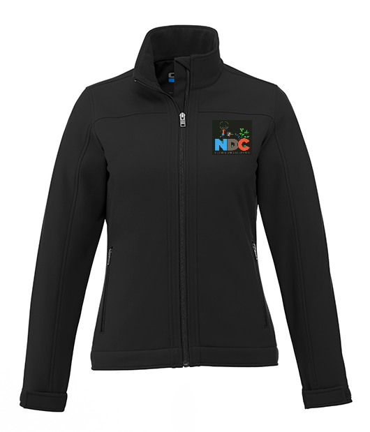 ÉCOLE ÉLÉMENTAIRE CATHOLIQUE NOTRE DAME DES CHAMPS CX2 SOFTSHELL LADIES JACKET WITH EMBROIDERED LEFT CHEST LOGO