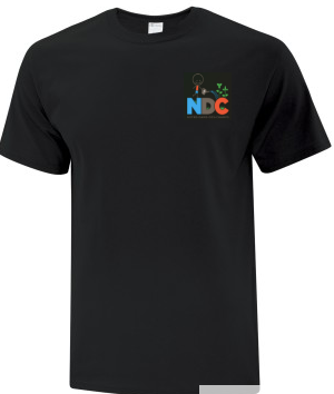 ÉCOLE ÉLÉMENTAIRE CATHOLIQUE NOTRE DAME DES CHAMPS ATC COTTON TSHIRT WITH HEAT PRESS LOGO