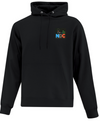 ÉCOLE ÉLÉMENTAIRE CATHOLIQUE NOTRE DAME DES CHAMPS ATC COTTON HOODIE WITH LEFT CHEST LOGO