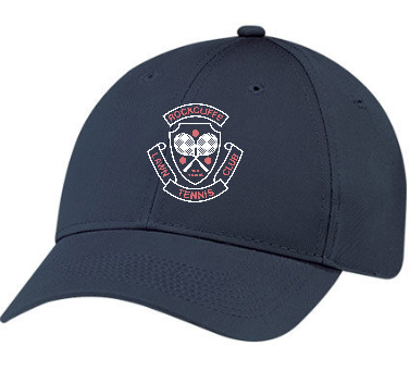 ROCKCLIFFE LAWN TENNIS CLUB CAP (VELCRO) WITH EMBROIDERED LOGO