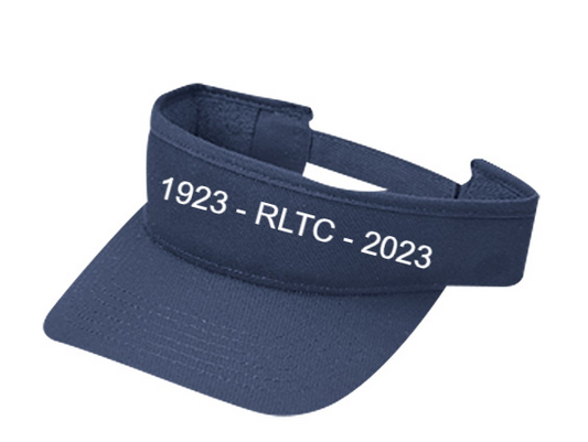 ROCKCLIFFE LAWN TENNIS CLUB VISOR WITH EMBROIDERED FRONT