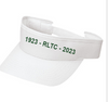 ROCKCLIFFE LAWN TENNIS CLUB VISOR WITH EMBROIDERED FRONT