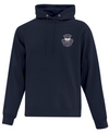 ROCKCLIFFE LAWN TENNIS CLUB GILDAN COTTON FLEECE HOODIE WITH HEAT PRESSED LEFT CHEST LOGO