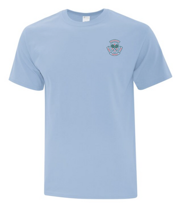 ROCKLIFFE LAWN TENNIS CLUB PARKOUR TSHIRT WITH HEAT PRESSED LEFT CHEST LOGO