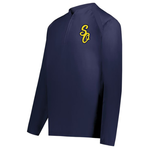 OTTAWA SOUTH LITTLE LEAGUE HOLLAWAY CLUBHOUSE LONG SLEEVE PULLOVER WITH EMBROIDERED SO LOGO