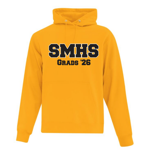 ST MATTHEWS SECONDARY SCHOOL VAULT HOODIE WITH SMHS GRADS '26 TWILL ON FRONT