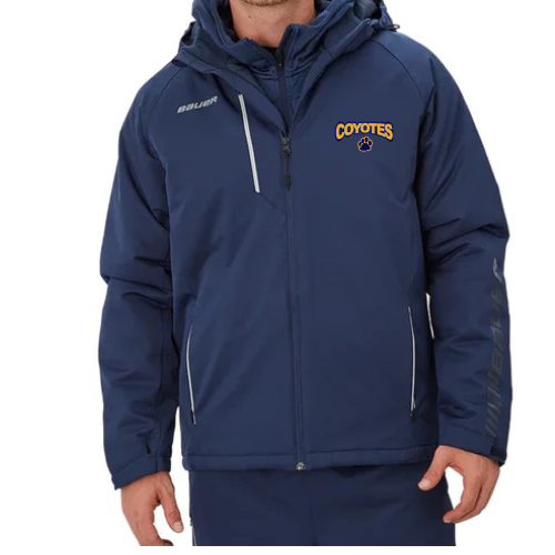 RUSSELL COYOTES BAUER HEAVYWEIGHT JACKET WITH EMBROIDERED LOGO