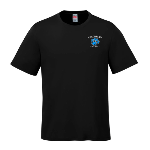 COLONEL BY PARKOUR COTTON TSHIRT WITH LEFT CHEST HEAT PRESS