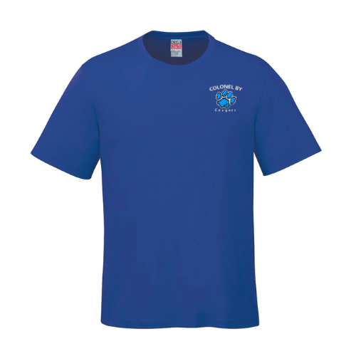 COLONEL BY PARKOUR COTTON TSHIRT WITH LEFT CHEST HEAT PRESS