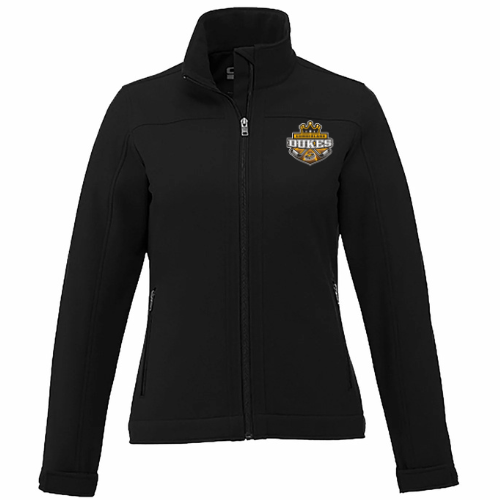 CUMBERLAND DUKES CX2 SOFTSHELL JACKET LADIES WITH EMBROIDERED LEFT CHEST LOGO