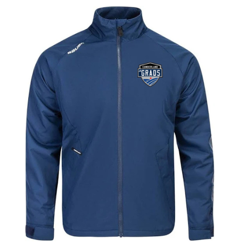 CUMBERLAND JR GRADS BAUER LIGHTWEIGHT JACKET WITH EMBROIDERED LOGO