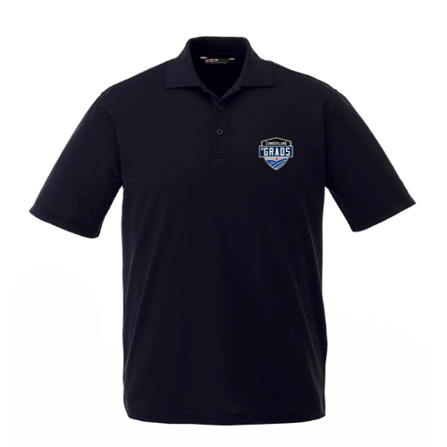 CUMBERLAND JR GRADS EAGLE POLO SHIRT WITH EMBROIDERED LOGO