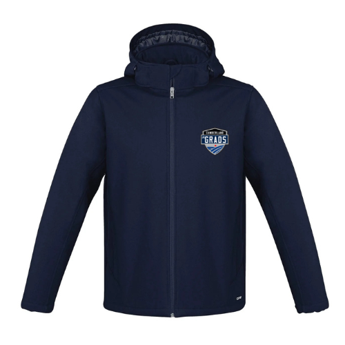 CUMBERLAND JR GRADS HURRICANE WINTER JACKET W/ REMOVABLE HOOD WITH EMBROIDERED LEFT CHEST LOGO
