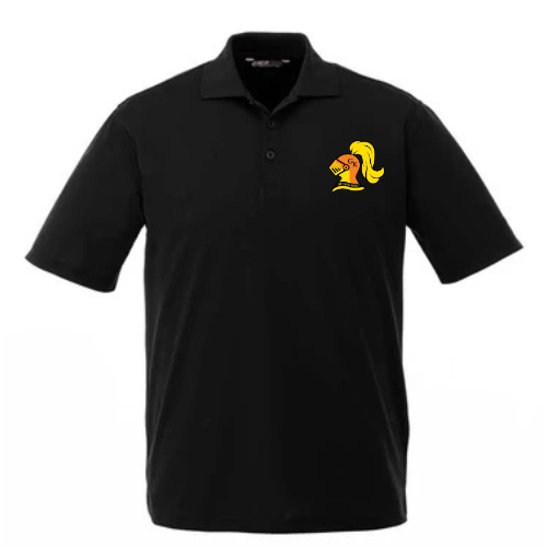 GOLDEN KNIGHTS EAGLE POLO SHIRT WITH EMBROIDERED LOGO