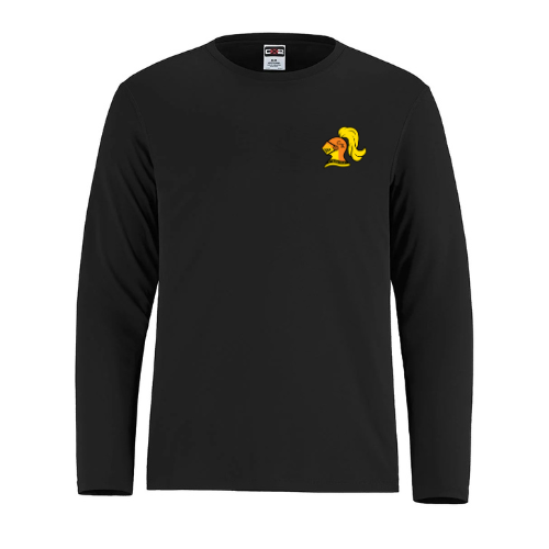 GOLDEN KNIGHTS SHORE LONG SLEEVE TEE WITH HEAT PRESS LOGO