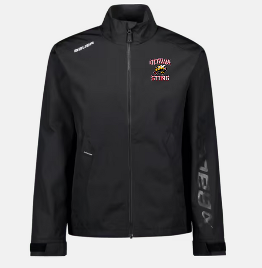 OTTAWA STING HOCKEY BAUER LIGHTWEIGHT JACKET WITH EMBROIDERED LOGO