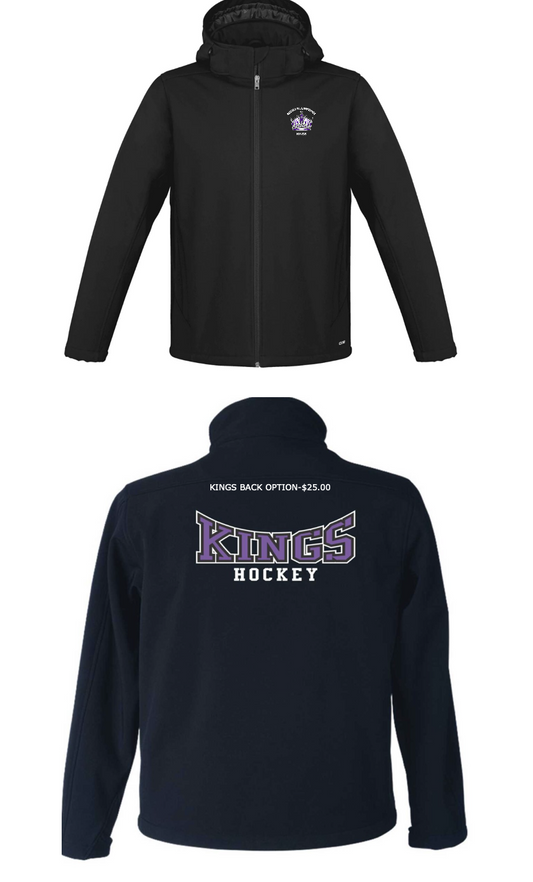 RIDEAU ST LAWRENCE KINGS CX2 WINTER JACKET  W/ REMOVABLE HOOD WITH EMBROIDERED LEFT CHEST LOGO