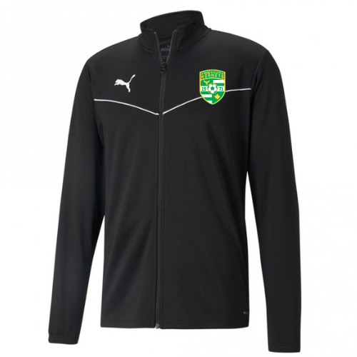 HORNETS PUMA TEAMRISE TRAINING JACKET WITH LEFT CHEST LOGO