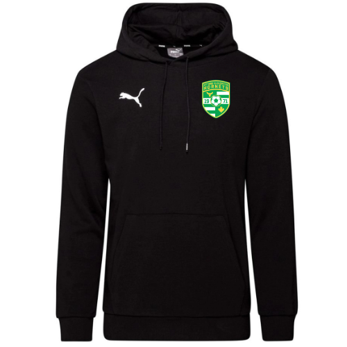 HORNETS PUMA TEAMGOAL 23 CASUALS HOODY WITH LEFT CHEST LOGO